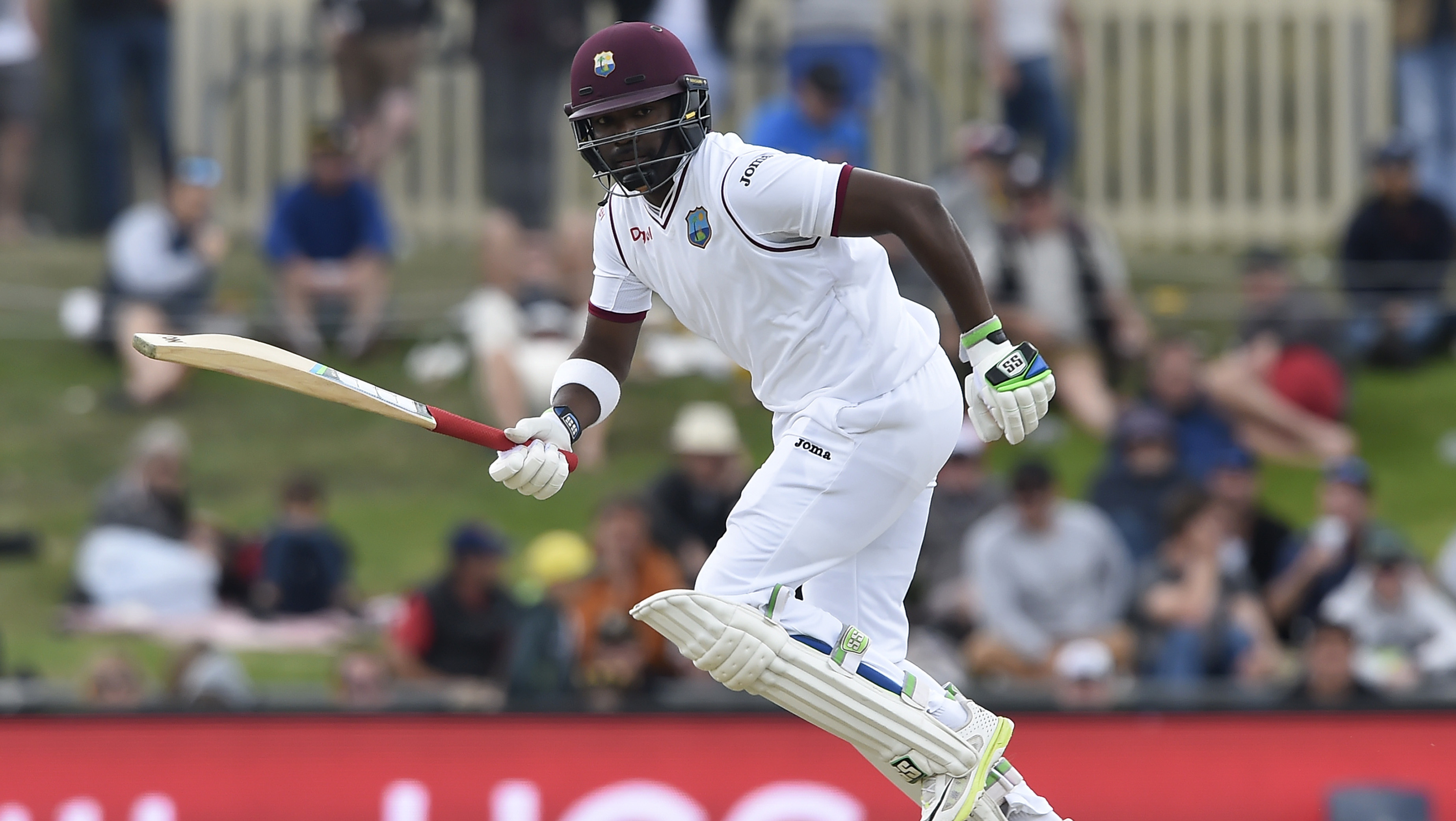While the other West Indian batsmen failed to offer much with the bat, Darren Bravo put up a solid fight with his unbeaten 94 on day two of the first Australia-West Indies Test in Hobart. (Photo: AP) While the other West Indian batsmen failed to offer much with the bat, Darren Bravo put up a solid fight with his unbeaten 94 on day two of the first Australia-West Indies Test in Hobart. (Photo: AP)